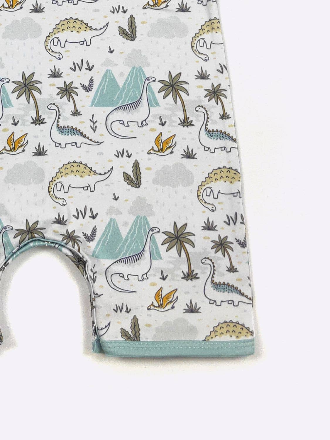 Brachiosaurus Boy Romper | Clover Cottage
