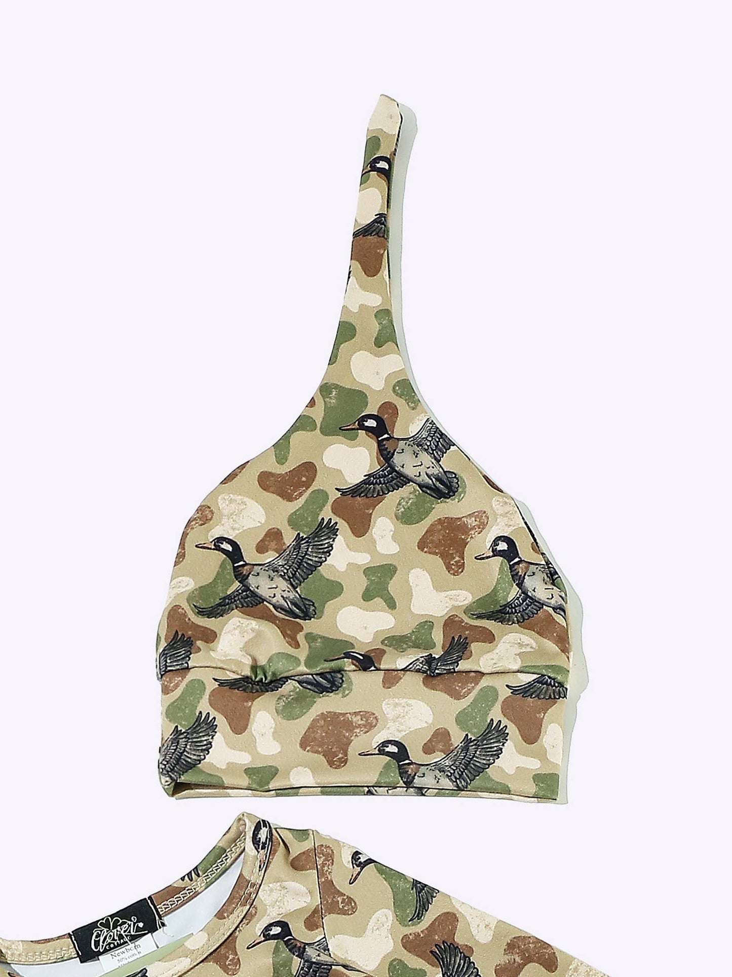 Camo Duck Knotted Gown