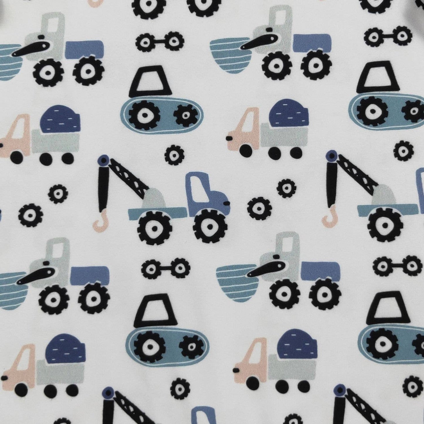 Work Zone Boy Romper | Clover Cottage