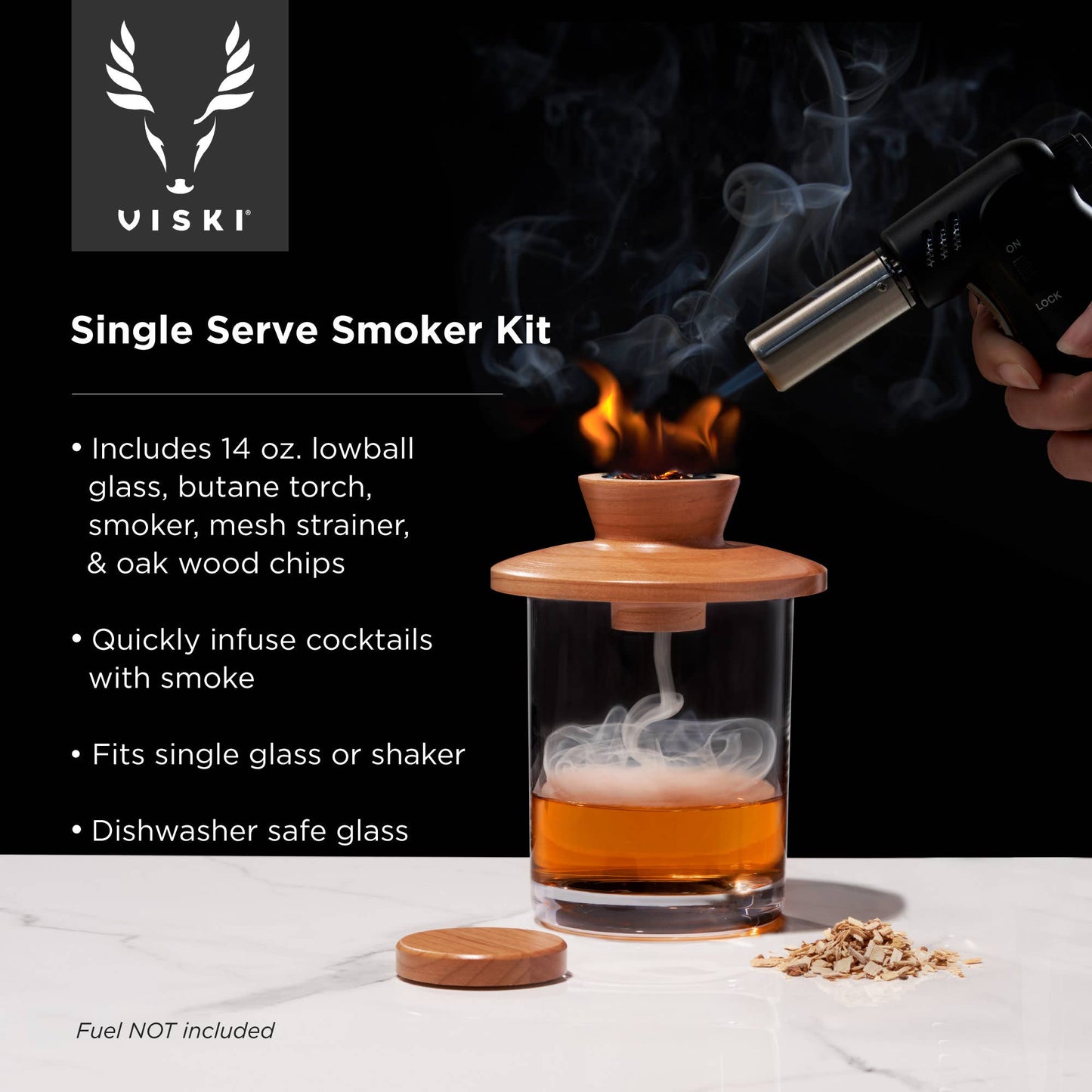 Smoker Kit with Torch Alchemi™ | Viski