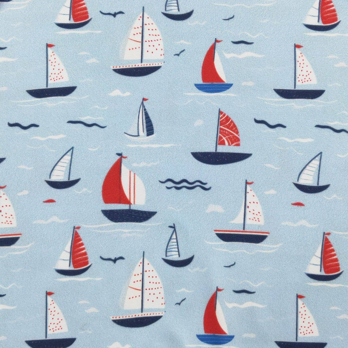 Sail Away Boy Romper | Clover Cottage