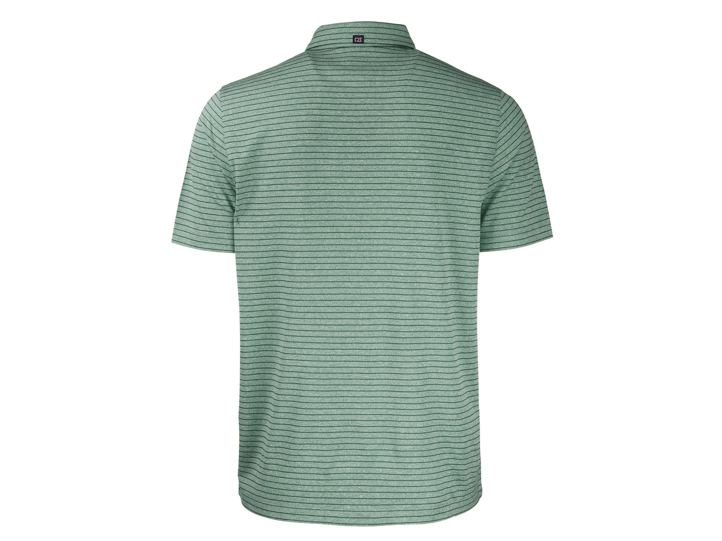 Cutter & Buck Forge Eco Heather Stripe Recycled Mens Polo: College Purple Heather / XXL / MCK01303