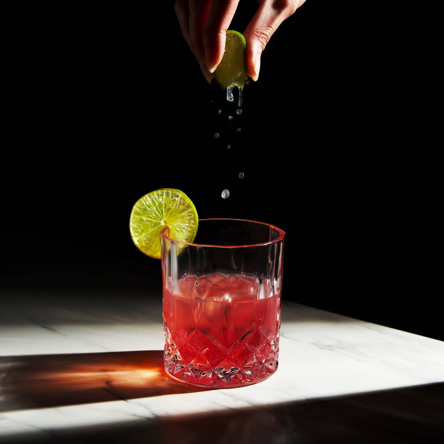 Admiral™ Stemless Crystal Lowball Tumblers Set | Viski