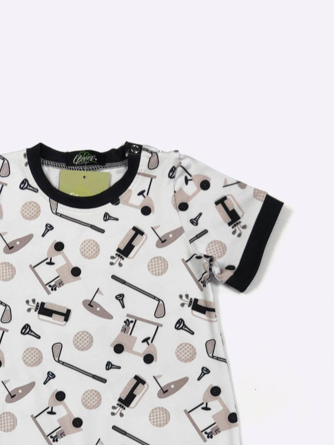 Par for the Course Boy Romper | Clover Cottage