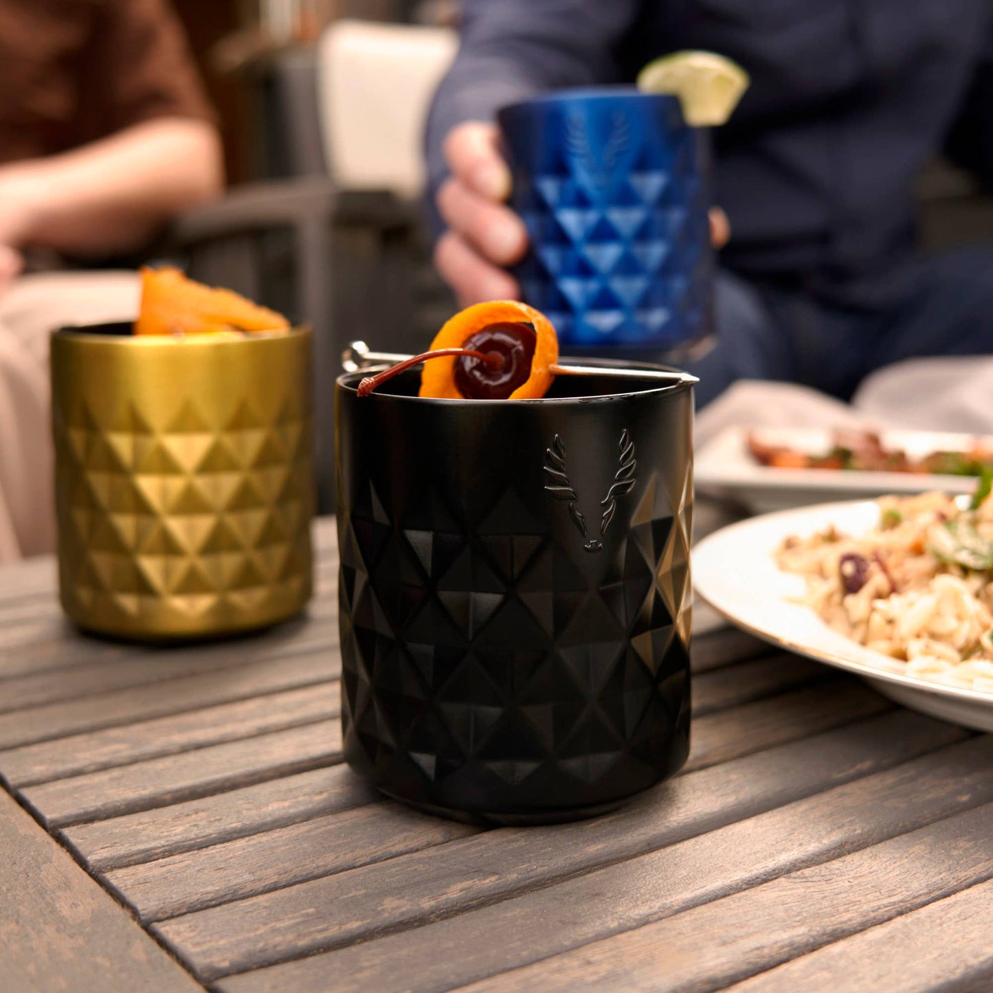 Paragon Stainless Steel Rocks Tumbler with Lid | Viski