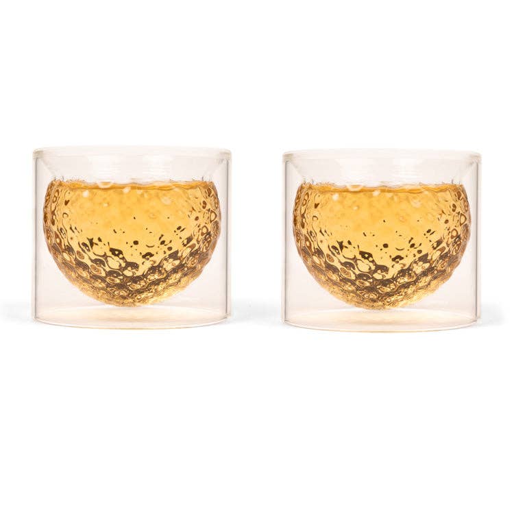 Golf Ball Glasses | Kikkerland Design Inc
