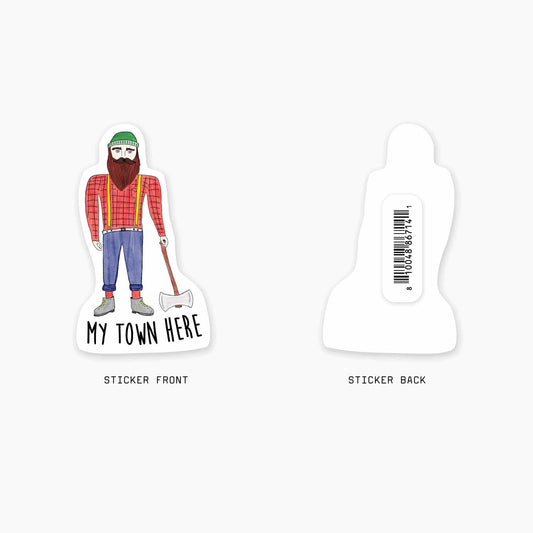 Lumberjack 3" | Stickers