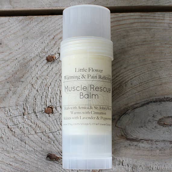 Muscle Rescue Balm | The Little Flower Soap Co