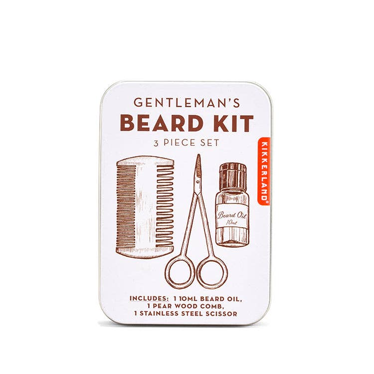 Gentlemans Beard Kit | | Kikkerland Design Inc