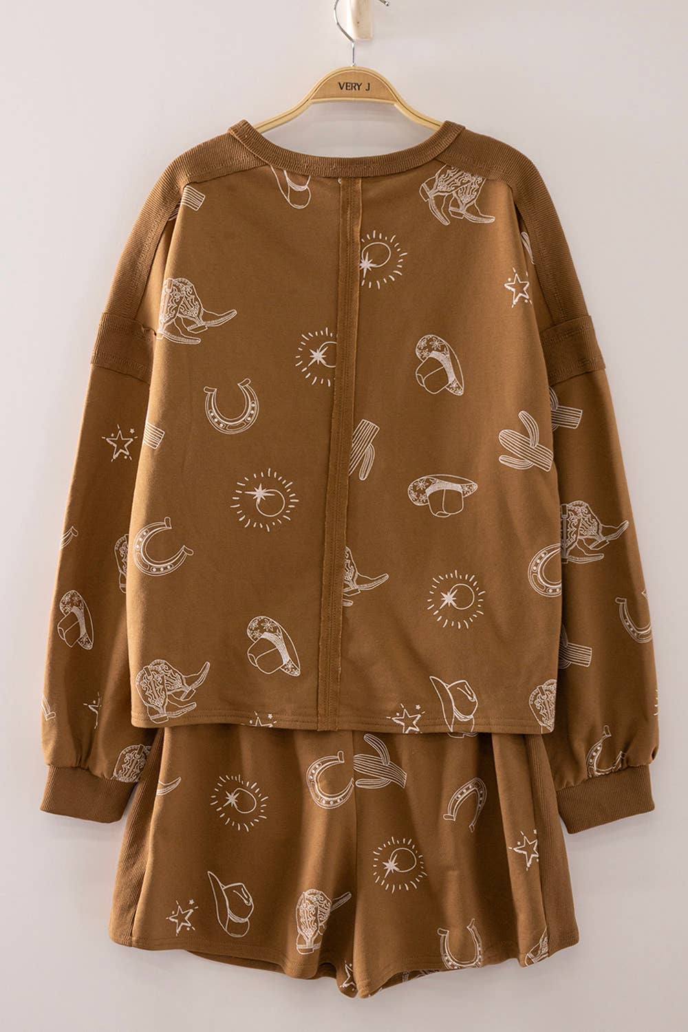 Boot Scootin' Western Print Lounge Set