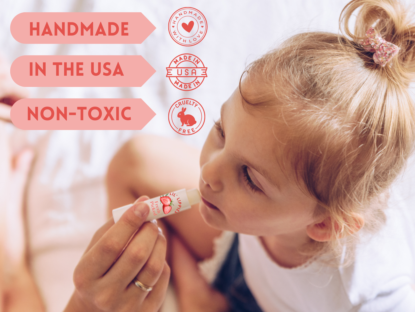 The Little Flower Soap Co - Blueberry Lip Balm - Lil' Lippies Kids
