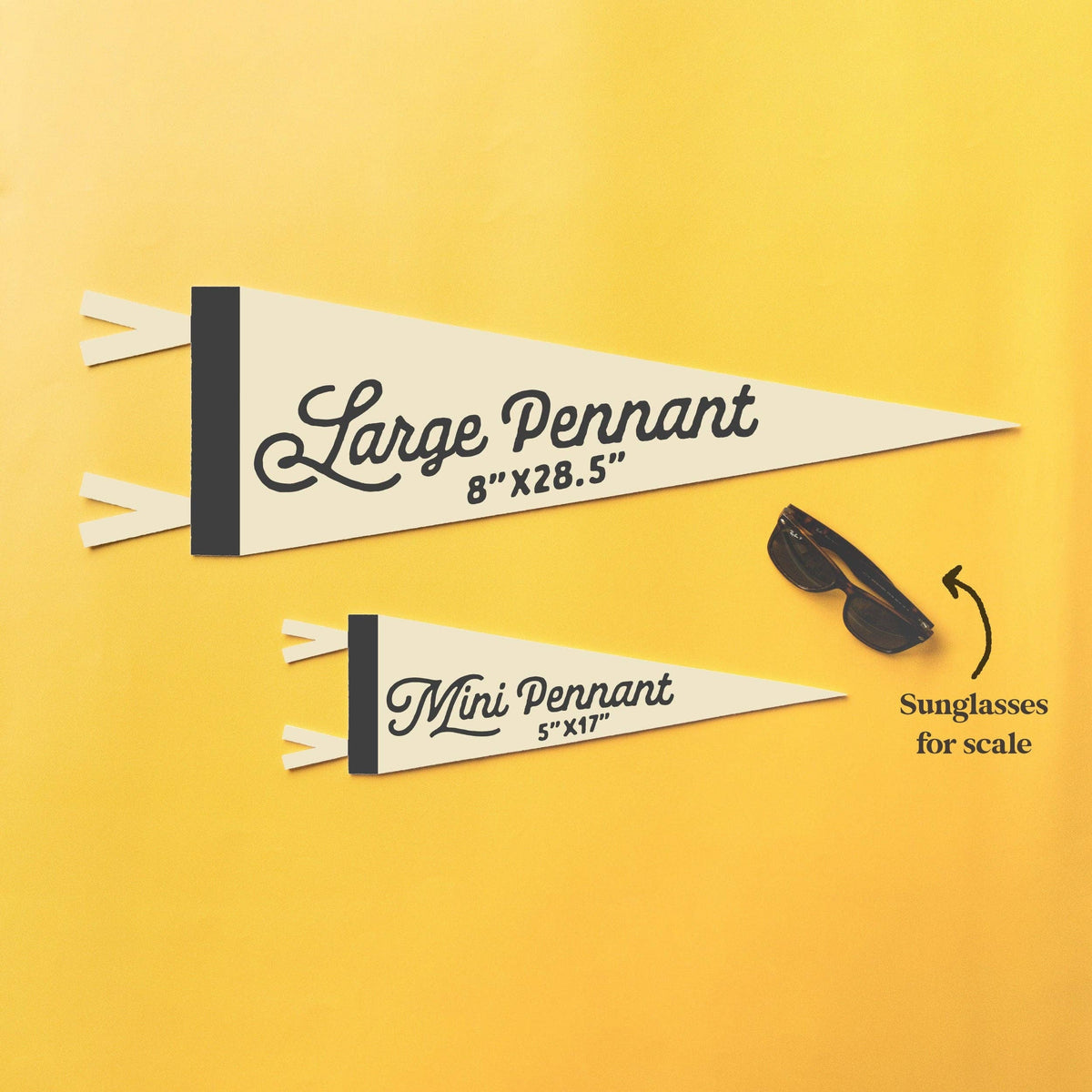 Gone Hunting Felt Pennant | Benoit's Design