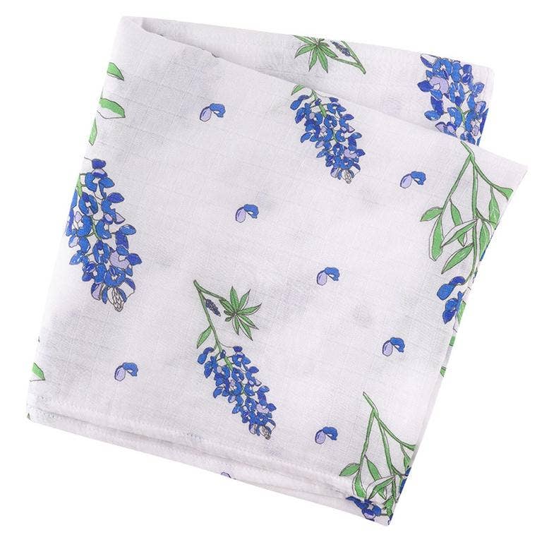 Bluebonnets Swaddle (unisex)| Little Hometown