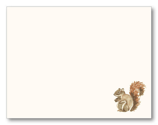Squirrel Flat Card