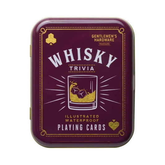 Whiskey Trivia Playing Cards | Gentlemen's Hardware