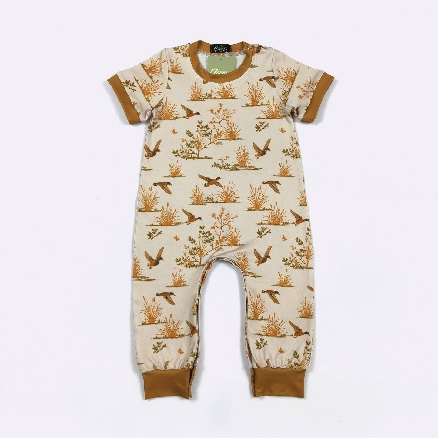Amber Field Duck Boy Romper