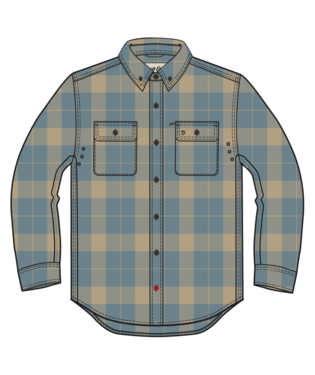 Camp Shirt in Trooper Plaid | Duck Camp