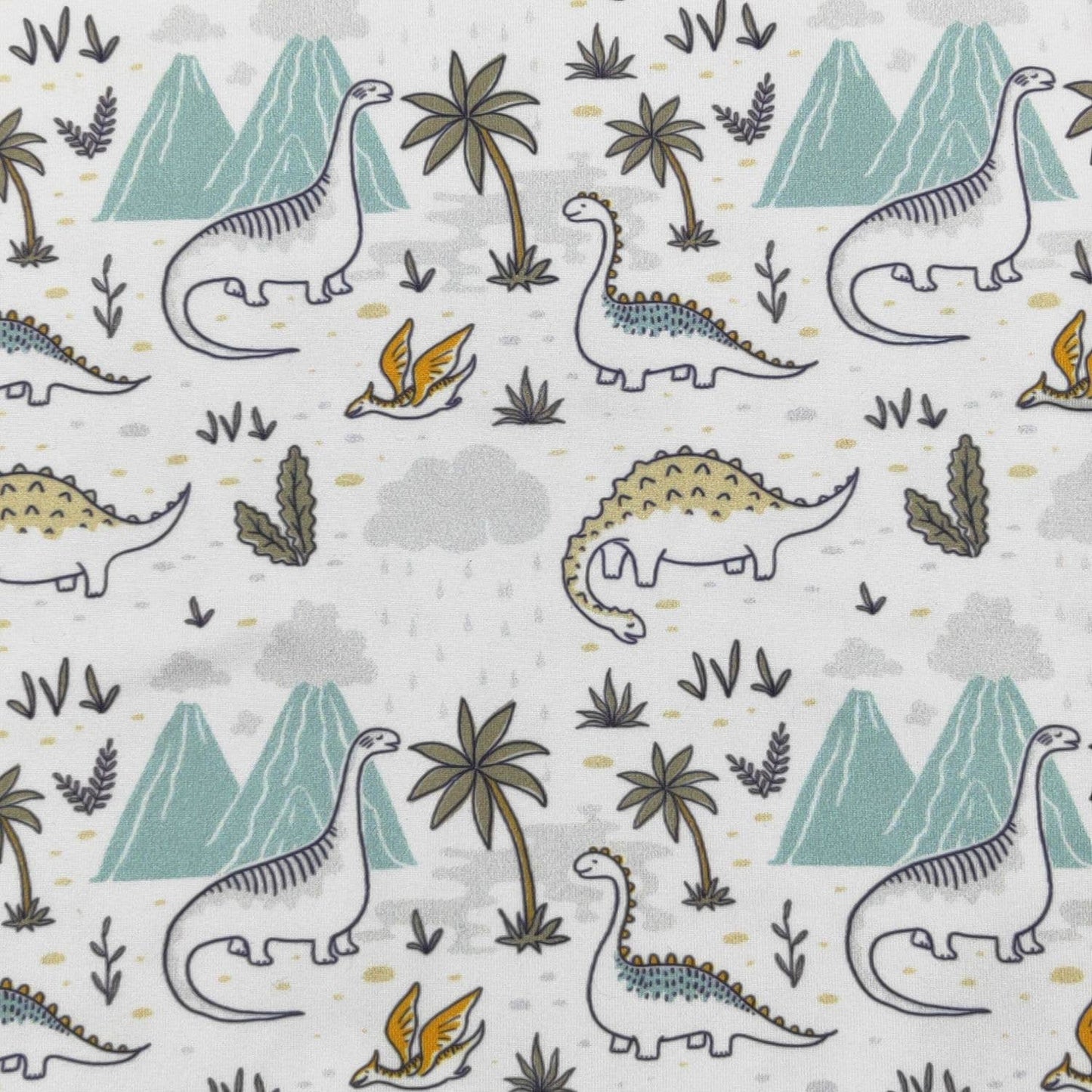 Brachiosaurus Boy Romper | Clover Cottage