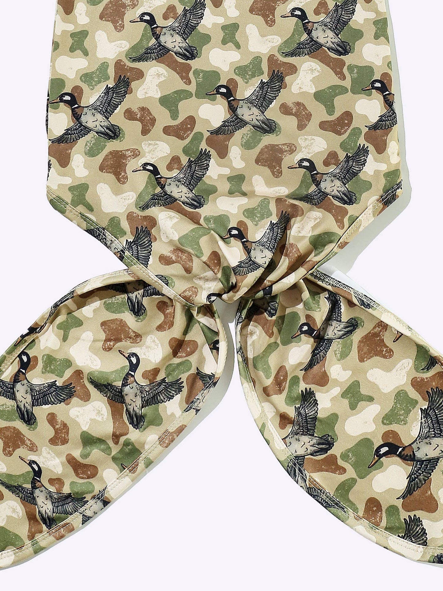 Camo Duck Knotted Gown