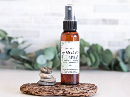 The Little Flower Soap Co - Natural Bug Spray - Hiking & Travel size