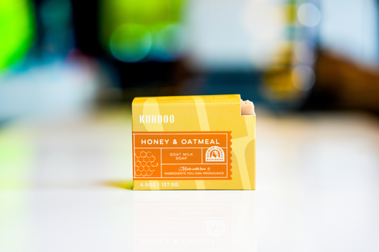 Kuhdoo - Honey & Oatmeal Bar Soap
