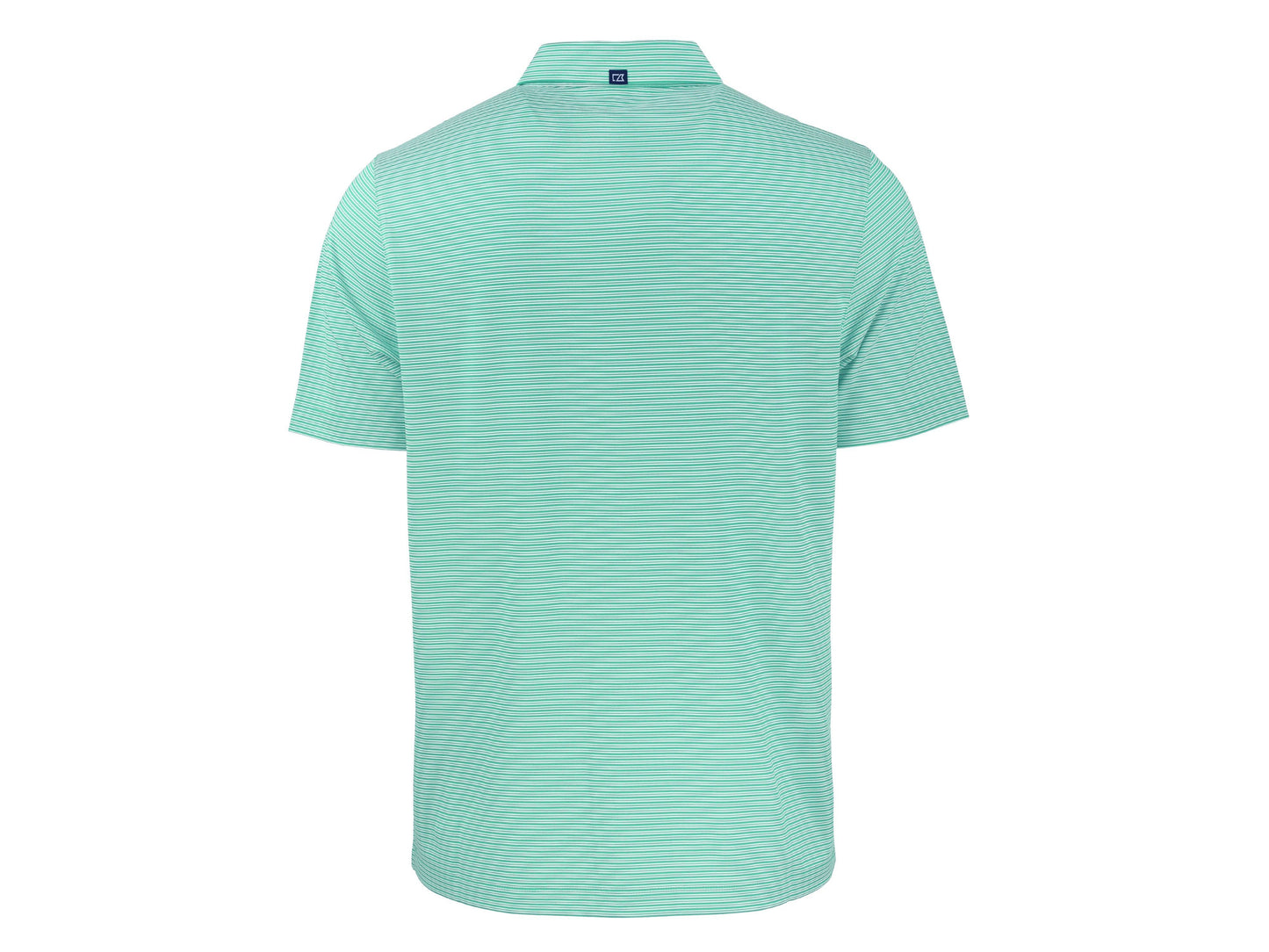 Cutter & Buck Forge Eco Double Stripe Recycled Mens Polo: College Purple/White / Large / MCK01302