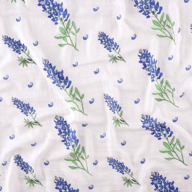 Bluebonnets Swaddle (unisex)| Little Hometown