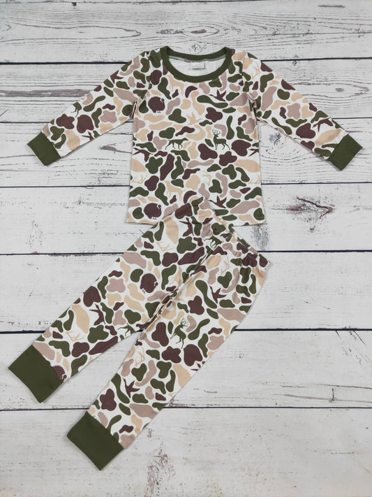 Youth Hunting Camouflage Pajamas Set | SK