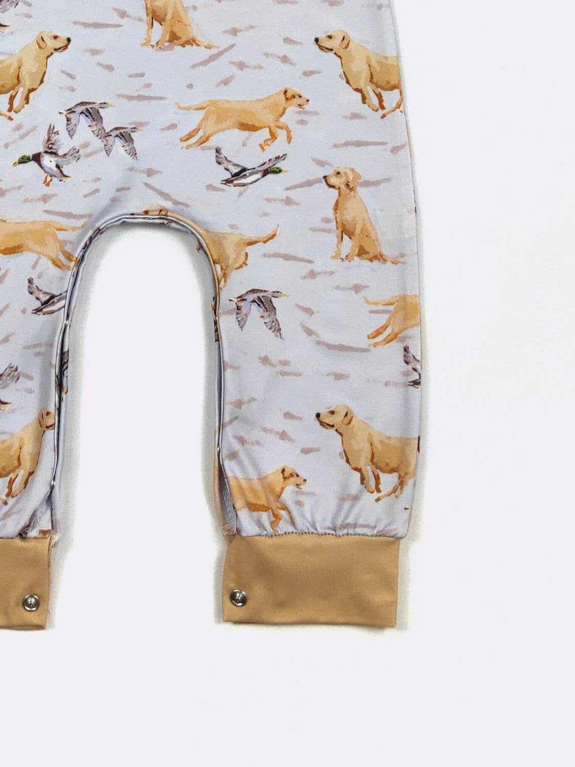 Retriever Boy Romper | Clover Cottage