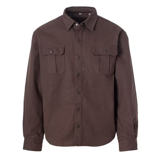 Youth Shacket Brown | Fieldstone