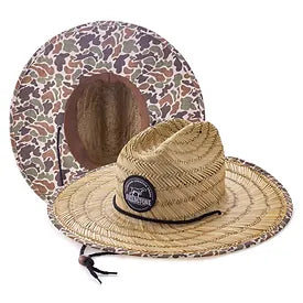 Camo Straw Hat | Fieldstone