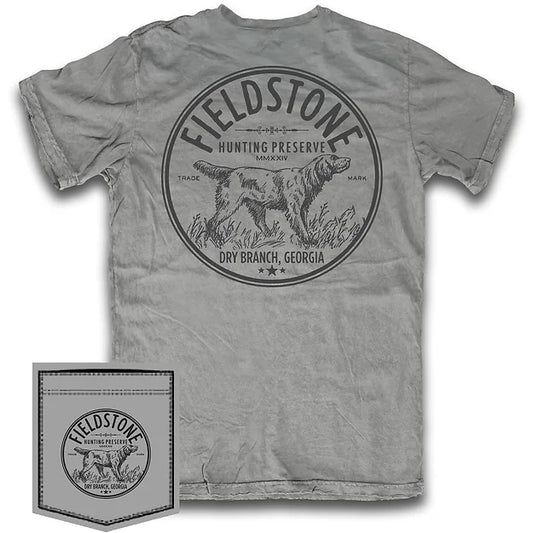 Hunting Preserve Circle T-Shirt in Saltwater | Fieldstone