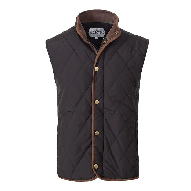 Heritage Quilted Vest | Fieldstone