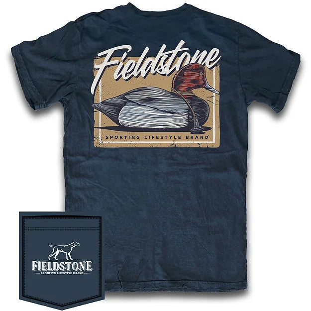 Vintage Decoy in Navy T-Shirt | Fieldstone