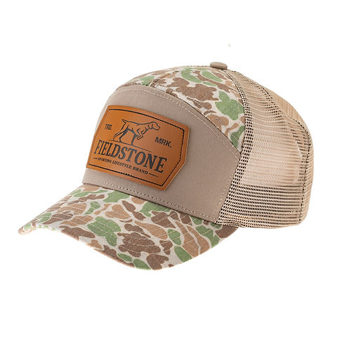 7 Panel Camo Hat | Fieldstone