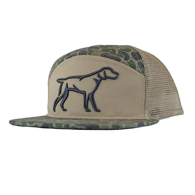 Backwoods Camo 7 Panel Hat | Fieldstone