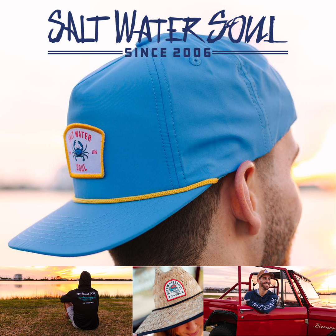 Surf Vibes Green Snapback Hat |Salt Water Soul