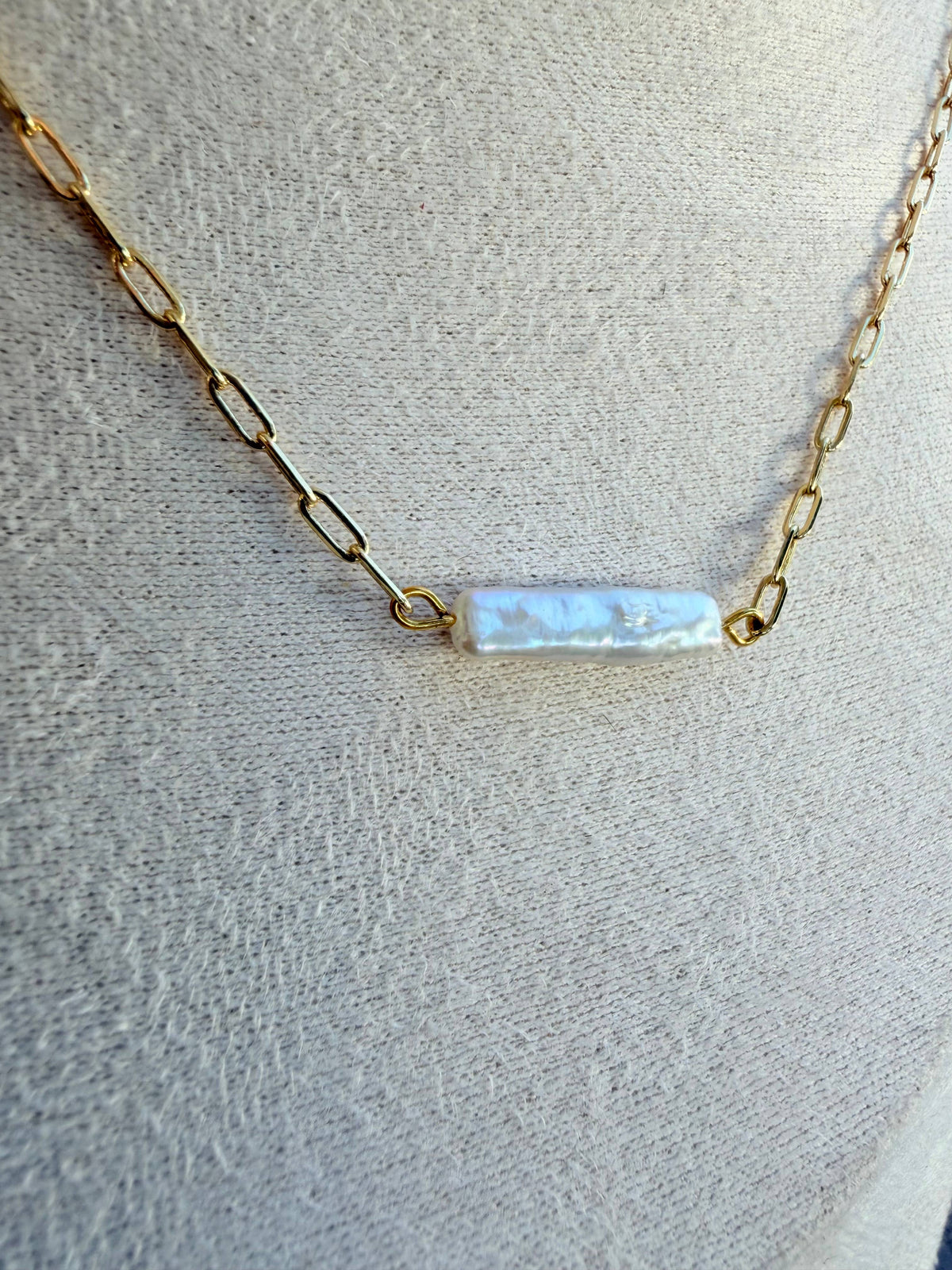 Keshi Pearl Necklace