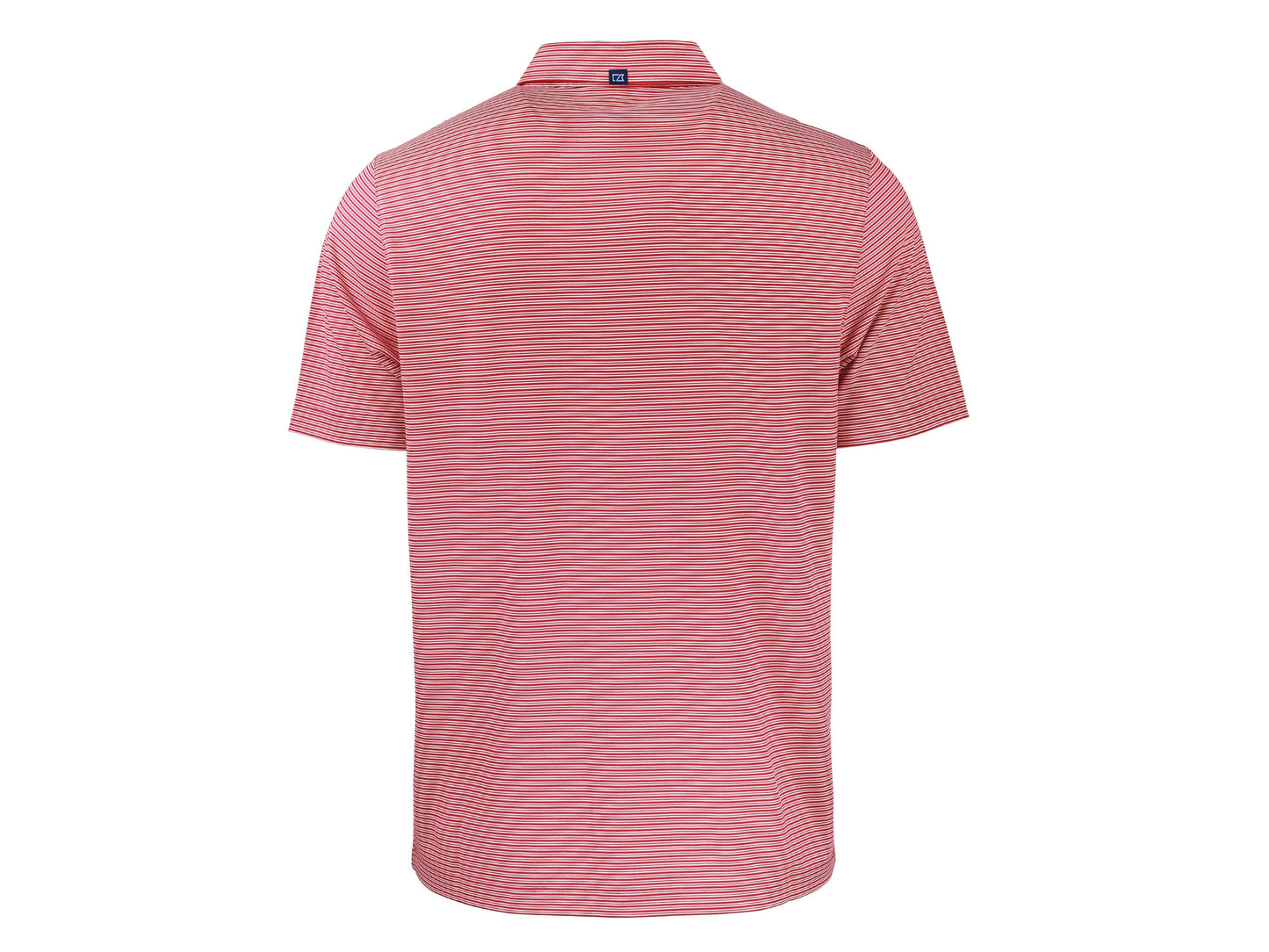 Cutter & Buck Forge Eco Double Stripe Recycled Mens Polo: College Purple/White / Medium / MCK01302