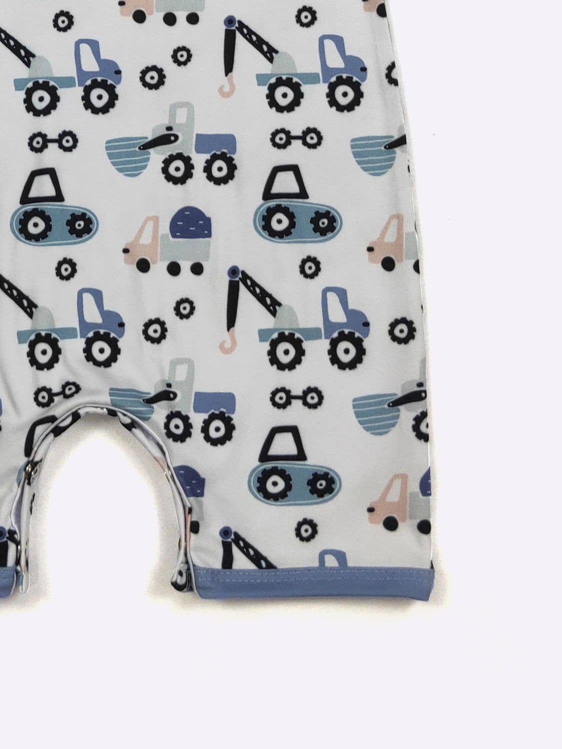 Work Zone Boy Romper | Clover Cottage