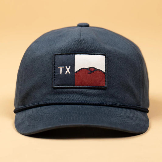 Hill Country Flag Weathered Navy | THC Provisions