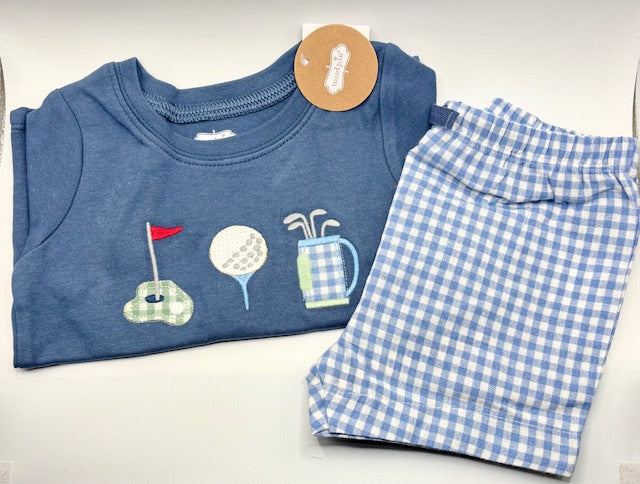 Boy Golf Short Set | Mud Pie