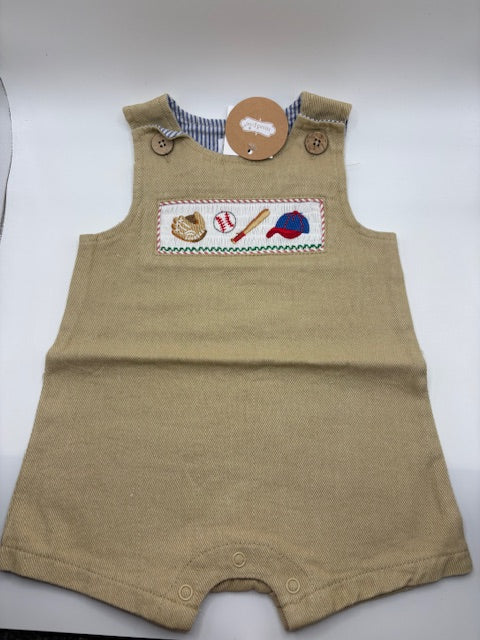 Sports Smocked Jon Jon | Mud Pie
