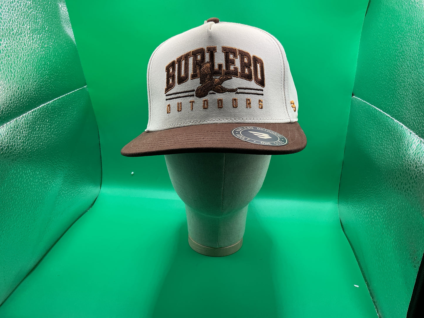 Men’s Burlebo Cream/Brown Fly Wild Cap | Burlebo