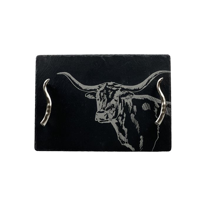 Slate Tray in Texas Longhorns | Selbrae