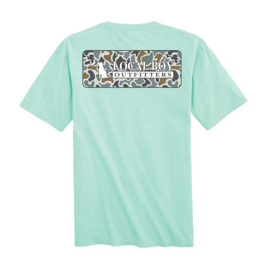 Youth Localflage Bluff Plate SS Tee | Local Boy Outfitters