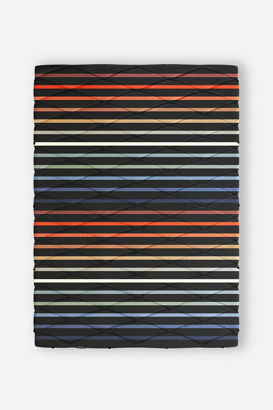 Puffer Blanket in Pinstripes Multi | Nomadix