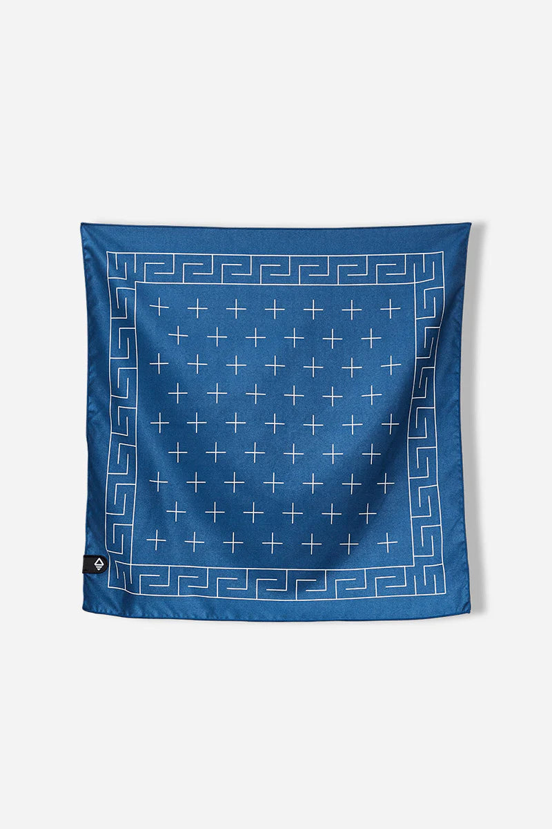 Bandana Towel in Barton Dark Blue | Nomadix