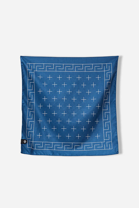 Bandana Towel in Barton Dark Blue | Nomadix