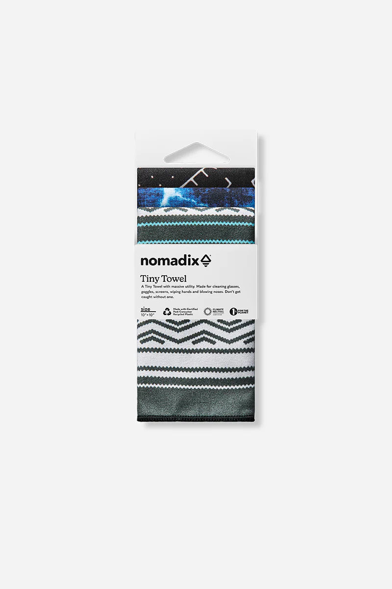 Tiny Towel 3 Pack in Patterns Print | Nomadix